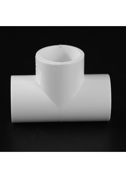Jaerbee 20MM Pvc Tee 3 Yollu Su Borusu Boru Adaptör Konnektörleri Beyaz 25 Adet (Yurt Dışından)