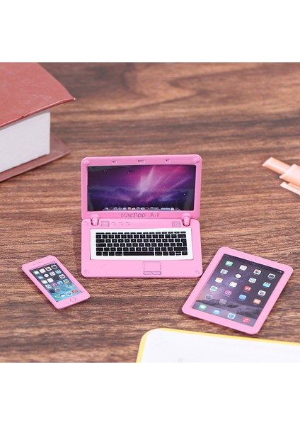 Adet/takım 1/12 Ölçekli Dollhouse Minyatür Cep Tablet Telefon Bilgisayar Bebekler Için Cologo (Yurt Dışından) indirimleri