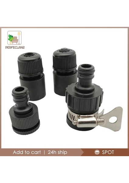 [perfeclan2] 4 Parça Bahçe Su Hortumu Bağlantı Parçaları Adaptör Konnektörü Bahçe Çim Aracı (Yurt Dışından) fiyatları