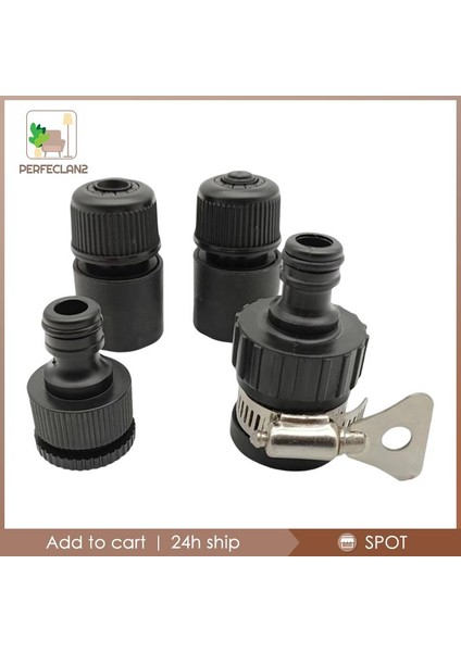 [perfeclan2] 4 Parça Bahçe Su Hortumu Bağlantı Parçaları Adaptör Konnektörü Bahçe Çim Aracı (Yurt Dışından) modelleri