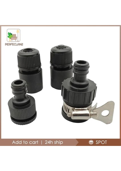 [perfeclan2] 4 Parça Bahçe Su Hortumu Bağlantı Parçaları Adaptör Konnektörü Bahçe Çim Aracı (Yurt Dışından) fırsatları