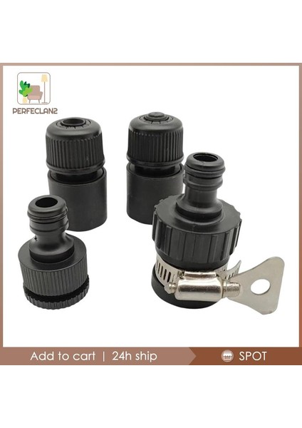 [perfeclan2] 4 Parça Bahçe Su Hortumu Bağlantı Parçaları Adaptör Konnektörü Bahçe Çim Aracı (Yurt Dışından) indirimleri