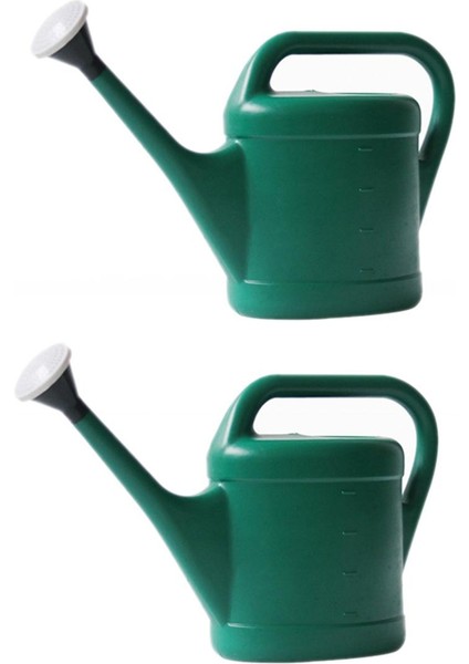 Uzun Nozullu Sulama Kabı ile 2x Bahçe Sulama Kovası Plastik Kapasite (Yurt Dışından)