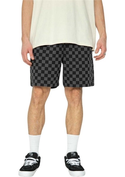 Mn Range Relaxed Elastıc Short Siyah Erkek Şort