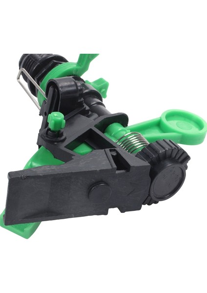 Bradoo-1/2 Inç Çift Konektör Çinko Alaşımı 360 Derece Döndür Külbütör Kolu Su Yağmurlama ve Bahçe Sprinkler Döner Püskürtme Memesi (Yurt Dışından) modelleri