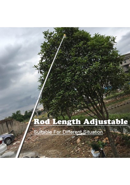 Ölçeklenebilir 2.4/3.1m Püskürtme Çubuğu El Basınçlı Püskürtücü Bahçe Pestisit Sprey Güneş Işığı Süper Mağaza (Yurt Dışından) fırsatları