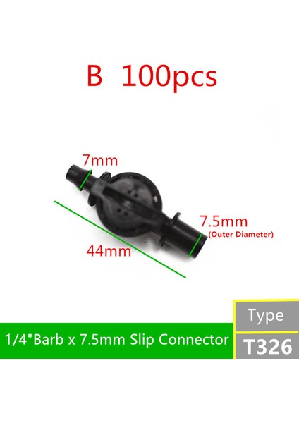 Sera Spreyi Antidrip Su Durdurma Aksesuarları Asılı Damlaları Durdurma Mini Nozul Damlacık Eklemi -7.5mm (Yurt Dışından) fırsatları