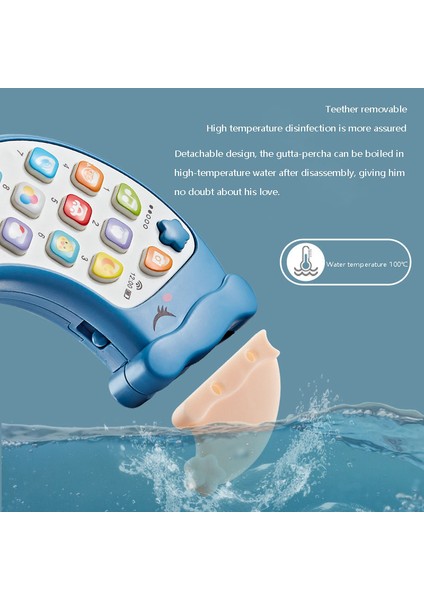 Oyuncak Cep Telefonu Çocuklar Için Bebek Telefonu Oyuncak Işıklar ve Müzik ile Karikatür Ay Telefonu Bebek Yürümeye Başlayan Eğitici Oyuncak Hediyeler (Yurt Dışından) indirimleri