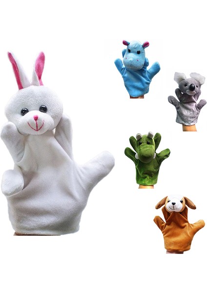 Denoswım Hayvan El Kuklaları Peluş Oyuncak Çocuklar Sevimli Fil Lione Maymun Şekli Pretend Oyuncak Hikayesi Oynayan Bebekler Çocuklar Için Hediye (Yurt Dışından)