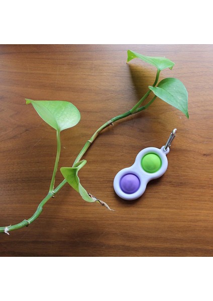 Fidget Oyuncak Simpl Dimpl Oyuncaklar Eğitim Parmak Egzersiz Bebek Oyuncakları Bebek Yaşları Için 3 Ila 12 Yetişkin Mavi + Yeşil (Yurt Dışından)