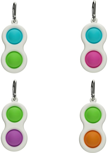 Fidget Oyuncak Simpl Dimpl Oyuncaklar Eğitim Parmak Egzersiz Bebek Oyuncakları Bebek Yaşları Için 3 Ila 12 Yetişkin Mavi + Yeşil (Yurt Dışından)