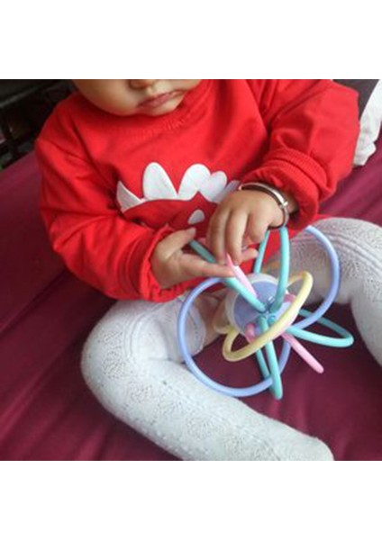 Bebek Çıngırak Oyuncak Renkli Manhattan Topu Çocuk Erkek Kız Molar Dişlikleri Oyuncaklar Zeka Oyuncak Geliştirmek (Yurt Dışından) fırsatları
