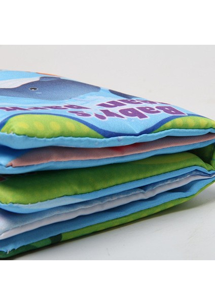 1 Adet Bebek Erken Öğrenme Yumuşak Kumaş Kitaplar Yaratıcı Squeak Buruşuk Kitap Bulmaca Oyuncaklar Çocuklar Için Hediyeler (Yurt Dışından)