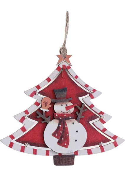Noel Süsü Elk'li Şık Noel Ağacı Kolye Ucu (Yurt Dışından)