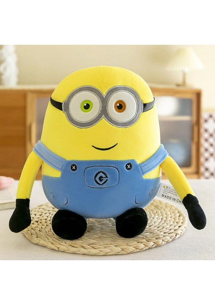 Kawaii Sevimli Yüksek Kaliteli Yumuşak Peluş Hakiki Hırsız Baba Minions Serisi Büyük Gözler Karikatür Anime Bebek Oyuncakları Çocuklar Için Doğum Günü Hediyeleri (Yurt Dışından)