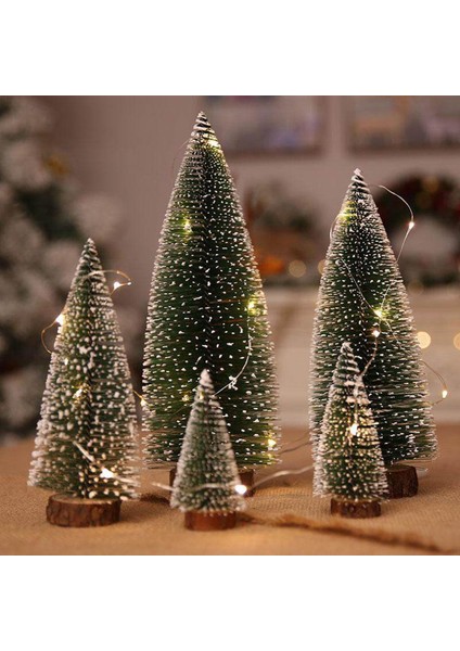 Houseeker Mini Noel Ağacı Yeni Yıl Partisi Masası Noel Süslemeleri (Yurt Dışından)