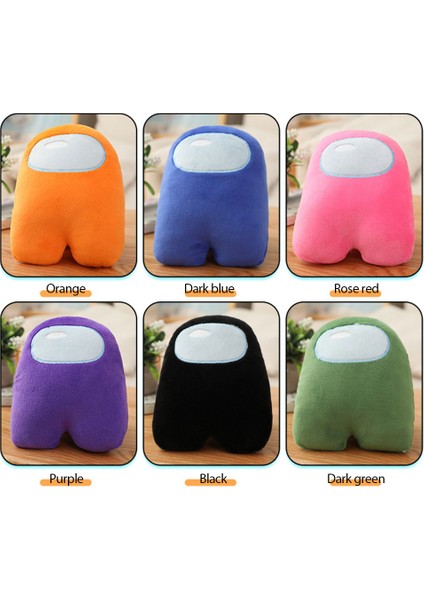 Aramızda 20 cm Yeni Sıcak Satış Sevimli Oyun Oyuncak Bebek Peluş Oyuncak Karikatür Dolması Peluş Bebek Profesyonel Güvenlik Tasarımı (Yurt Dışından)
