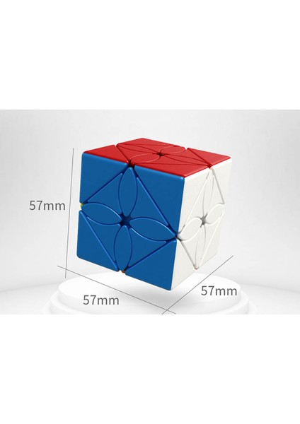 Sihirli Küp Polaris Akçaağaç Yaprağı Tasarım Eğitici Oyuncak Çocuklar Için Cubo Büküm 3D Pürüzsüz Antistres Oyunu Bulmaca Oyuncak (Yurt Dışından)