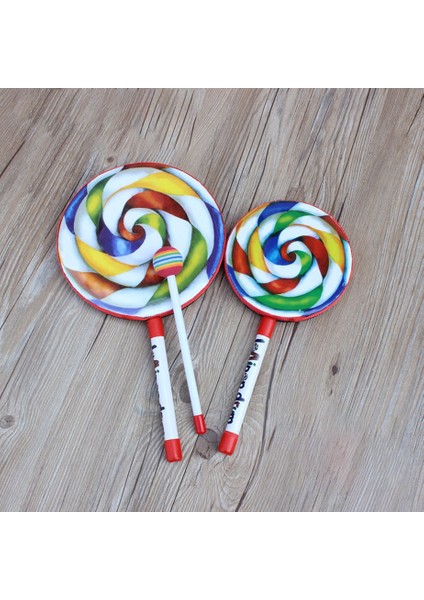 Gökkuşağı Darbe Lolipop Davul Orff Müzik Aleti Çocuk Müzik Perküsyon Oyuncak Anaokulu Erken Öğretim Yardımcıları (Yurt Dışından)