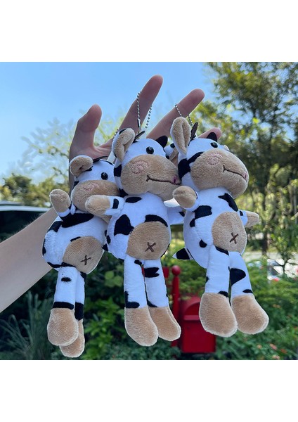20 cm Oyuncak Mini Inek Sevimli Küçük Boy Ayı Bebek Buket Hediye Için Uygun Dıy Inek Peluş Bebek Çocuk Inek Peluş Oyuncak (Yurt Dışından) fırsatları