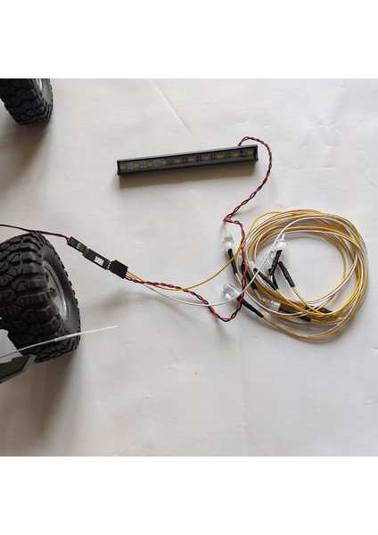 LED Lamba Işığı Kontrol Anahtarı Paneli Sistemi Açma/kapama 3ch Traxxas Hsp Redcat RC4WD Tamiya Eksenel SCX10 D90 Rc Araba Araç (Yurt Dışından)