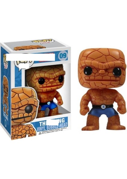 Marvel: Fantastic Four 10 Cm'lik Oyuncak Bebek Modeli Süslemesi Koleksiyonu Için (Yurt Dışından)