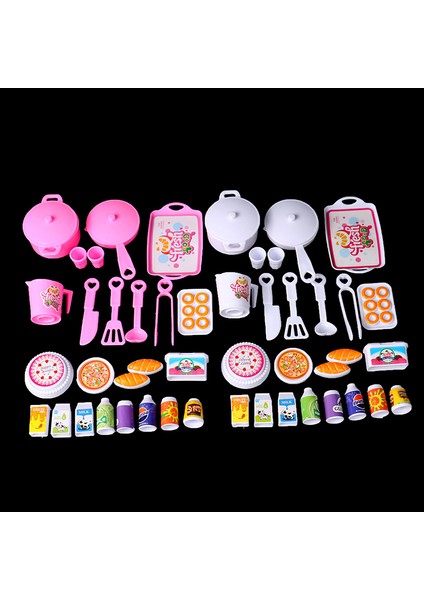 25 Adet 1/6 Minyatür Dollhouse Içecek Sofra Bebek Mutfak Aksesuarları Cologo (Yurt Dışından) fiyatları