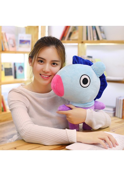Yfashion 1 Adet Sıcak 25 cm Kawaii Tan Boys Bts BT21 Yastık Peluş Oy Ata Van Cooky Mmy Shooky Koya Rj Mang Ift Ldren Noel (Yurt Dışından) modelleri