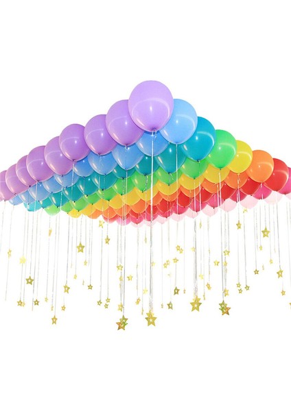 100 Adet Çok Renkli Yuvarlak Inci Balonlar Mini Parlak Gökkuşağı Lateks Balon Balon Bebek Doğum Günü Düğün Mezuniyet Dekor Için (Yurt Dışından)