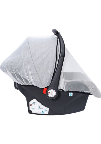 Bebekler Bebek Arabası Cibinlik Örgü Buggy Beşik Netleştirme Sepeti Kapağı Yürümeye Başlayan Açık Seyahat Yürüyüş Alışveriş Için (Yurt Dışından)