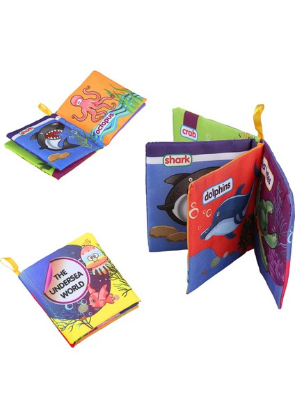 Childrenworld Bebek Bebek Zeka Gelişimi Erken Biliş Bez Kitap Eğitici Oyuncak (Yurt Dışından) indirimleri