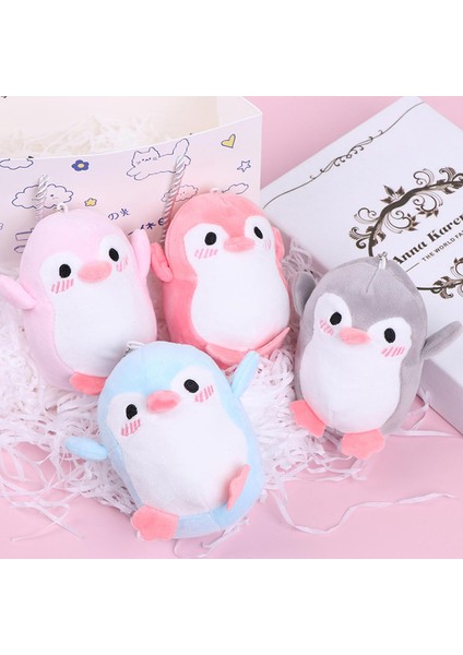 Güzel 12 cm Penguen Dolması Peluş Oyuncak Bebek Çocuk Hediye Anahtarlık Peluş Oyuncak Bebek Doldurulmuş Oyuncaklar Dere (Yurt Dışından)