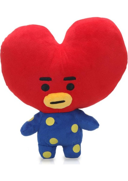 Yfashion Kpop Bts BT21 Tan Boys Peluş Yastık Doldurulmuş Oy Bebekler Ata Cooky Mmy Shooky Mang Koya Yükseklik: 17-40CM (Yurt Dışından)