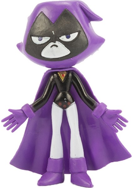 Adet Teen Titans El Yapımı Model Beast Boy Cyborg Starfire Raven Ofis Süsleri (Yurt Dışından) fırsatları