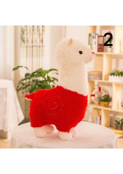 Bebek Çocuk Çocuklar Için 28 cm Karikatür Alpaka Peluş Bebek Oyuncak Hayvan Peluş Lama (Yurt Dışından)