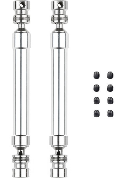 Adet Metal Cvd Tahrik Mili 110-160MM 1/10 Rc Kaya Paleti Eksenel SCX10 90046 Traxxas Trx4, Galaktik (Yurt Dışından) modelleri