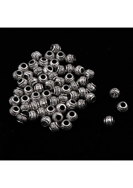 60 Adet Vintage Gümüş Avrupa Alaşım Boncuk Gevşek Charm Fit Zincir Bileklik Lot (Yurt Dışından) fırsatları