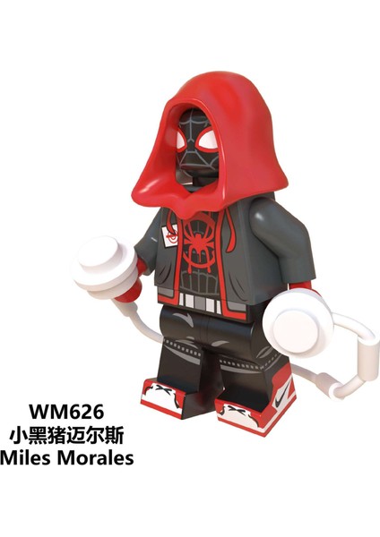 Tek Satış Örümcek Adam: Örümcek Ayetine Yapı Taşları Yeşil Goblin Peter Parker Prowler Gwen Stacy Miles Morales Yapı Taşları Minifigürlerin Montajı Çocuk Oyuncakları Figürler WM6052 (Yurt Dışından)