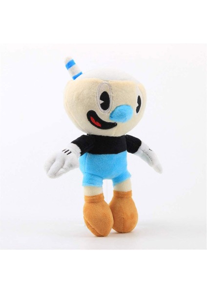 Cuphead Mugman Peluş 9,8 Inç (25 Cm) Figürlü Bebek Oyuncak Yükseklik: 25 cm (Yurt Dışından) fırsatları