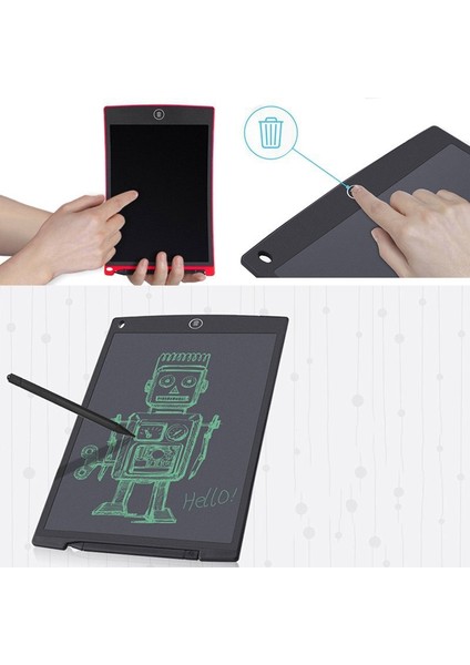 8.5 Inç LCD Yazma Tableti Çocuk El Yazısı/çizim/boyama Tahtası Silinebilir Ultra-Ince Pedler Çocuklar Için Hepsi Bir Arada Öğrenme Sekmesi (Yurt Dışından) fırsatları