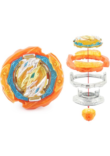 Alaşım MQ/B-181 Sağa Dönüş Beyblade Burst Oyları Ldren Için (Başlatıcı Olmadan) Renk (Yurt Dışından)