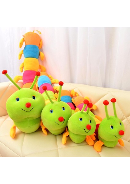 Adet 50CM Güzel Tırtıllar Peluş Oyuncak Yumuşak Peluş Tırtıl Tutma Yastığı Oyuncak Bebekler Çocuklar Için Bebek Çocuk Peluş Peluche Yastık (Yurt Dışından)