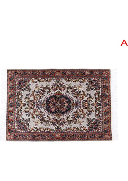 1:12 Dollhouse Minyatür Türk Tarzı Alan Kilim Bebek Evi Dekorasyonu Için (Yurt Dışından)