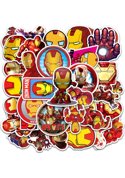 50 Adet Disney Avengers Demir Adam Çıkartmalar Serin Dizüstü Gitar Kaykay Seyahat Bagaj Su Geçirmez Çocuklar Etiket Oyuncaklar Erkek Hediye (Yurt Dışından) fiyatları