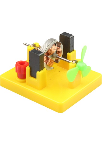 Fan Fiziksel Devre Deneyi Çocuk Oyuncak ile Küçük Doğru Akım Motor Modeli (Yurt Dışından)