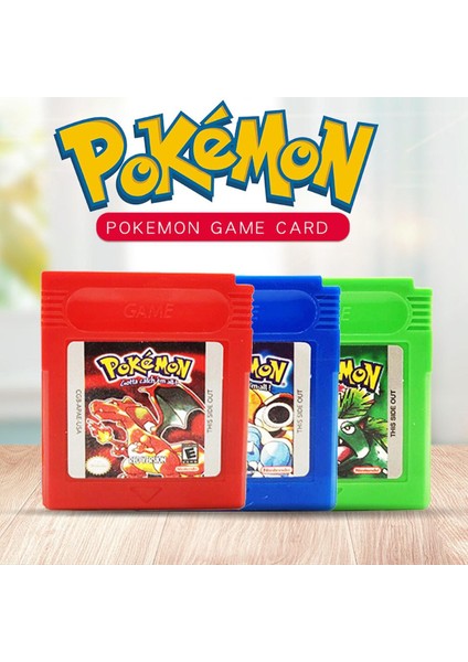 Pokemon Gbc Kartı 16 Bit Video Oyunu Kartuşu Konsol Kartı Gameboy Için Renkli Klasik Oyun Renkli Ingilizce Versiyonu Toplayın (Yurt Dışından)