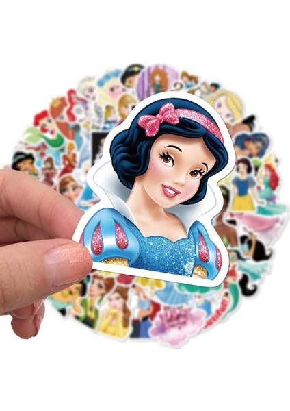 100 Adet Disney Prenses Çıkartmalar Kar Beyaz Elsa Pvc Tekrar Etmeyin Pegatinas Araba Motosiklet Çekme Çubuğu Kutusu Karikatür Grafiti Çıkartmalar Su Geçirmez (Yurt Dışından)