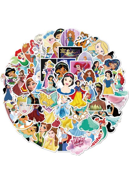 100 Adet Disney Prenses Çıkartmalar Kar Beyaz Elsa Pvc Tekrar Etmeyin Pegatinas Araba Motosiklet Çekme Çubuğu Kutusu Karikatür Grafiti Çıkartmalar Su Geçirmez (Yurt Dışından)