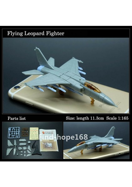 1:165 Ölçekli 4d Montajlı Savaşçı Helikopter Modeli Bulmaca Yapı Şekil Aksiyon Su-47 Avatar Akrep J-11 Savaşçı (Yurt Dışından)