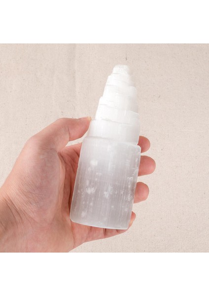 1pc 60-100MM Doğal Beyaz Alçı Selenit Değnek Oyma Kristal Taş Hediye (Yurt Dışından) fırsatları